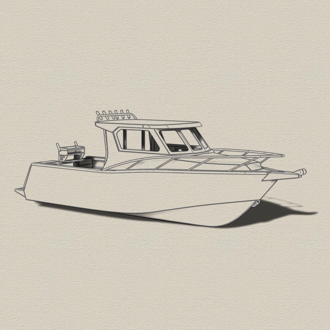 Aluminium kit boat