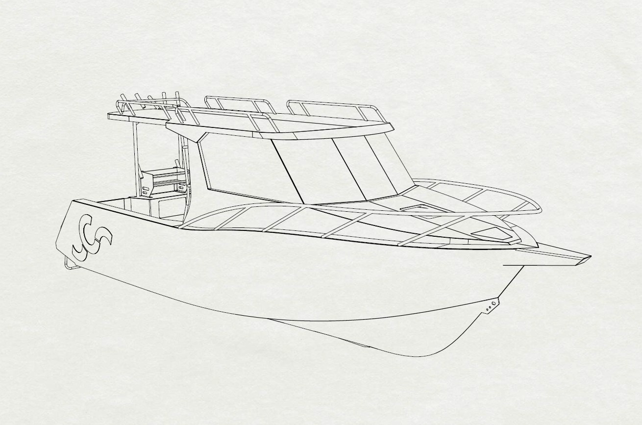 7510HT design team update boat design 