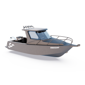 6501HT Cabin boat aluminium Kit Boat