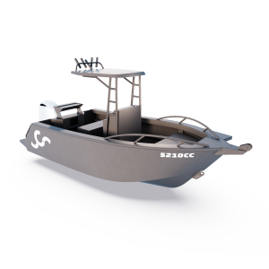 5210CC Centre console aluminium kit boat