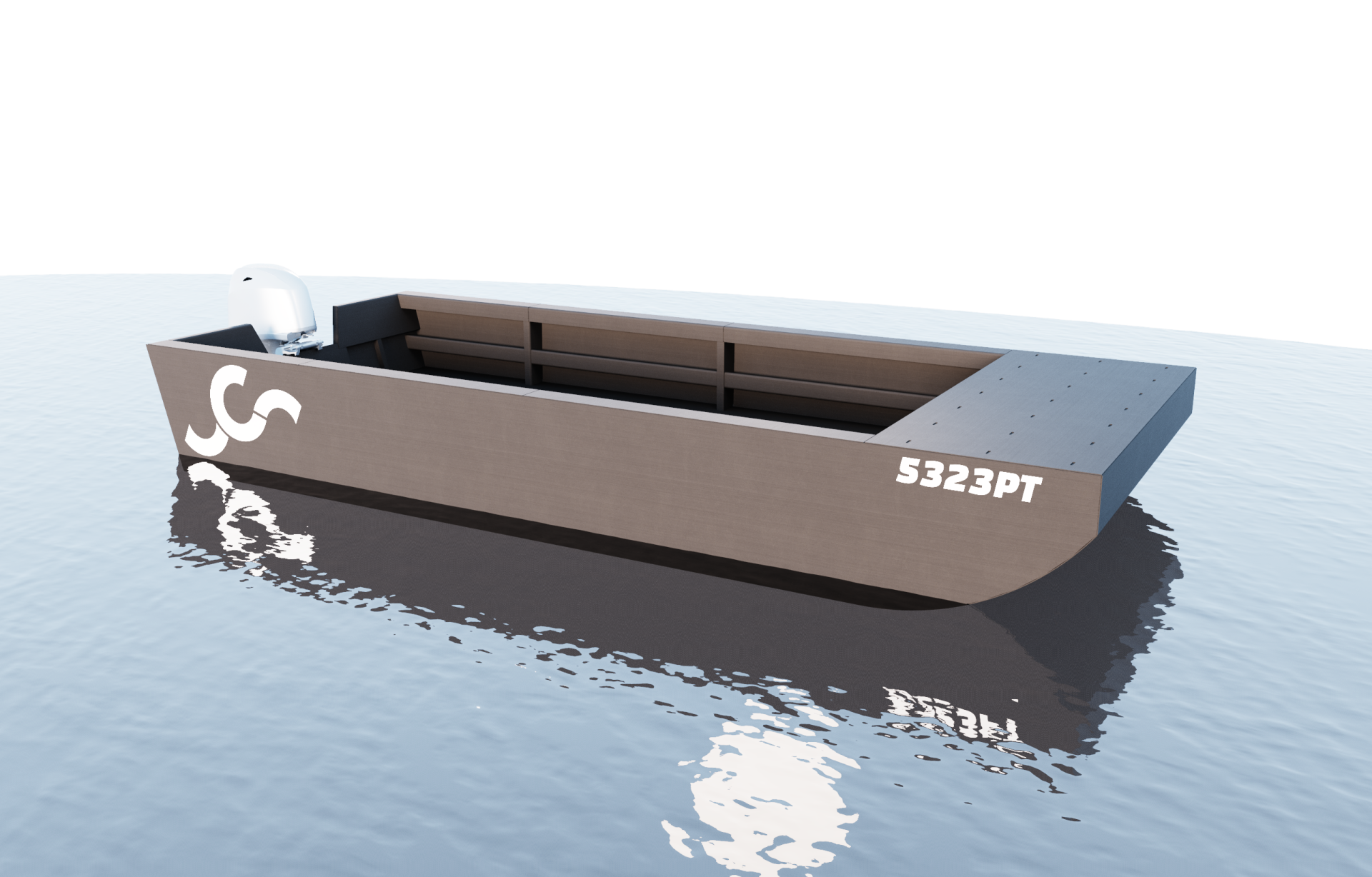 7500HT Hard Top aluminium kit boat