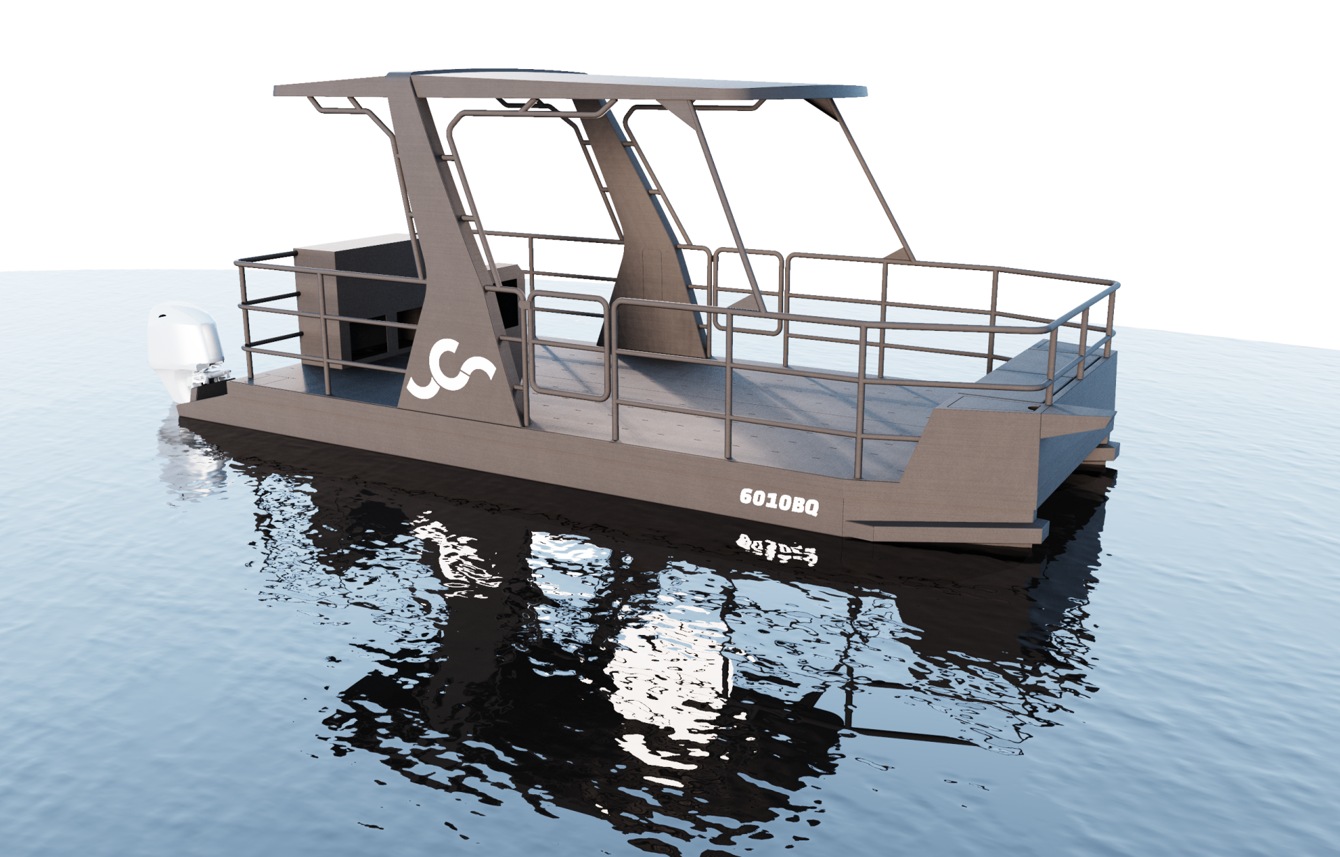 7500HT Hard Top aluminium kit boat