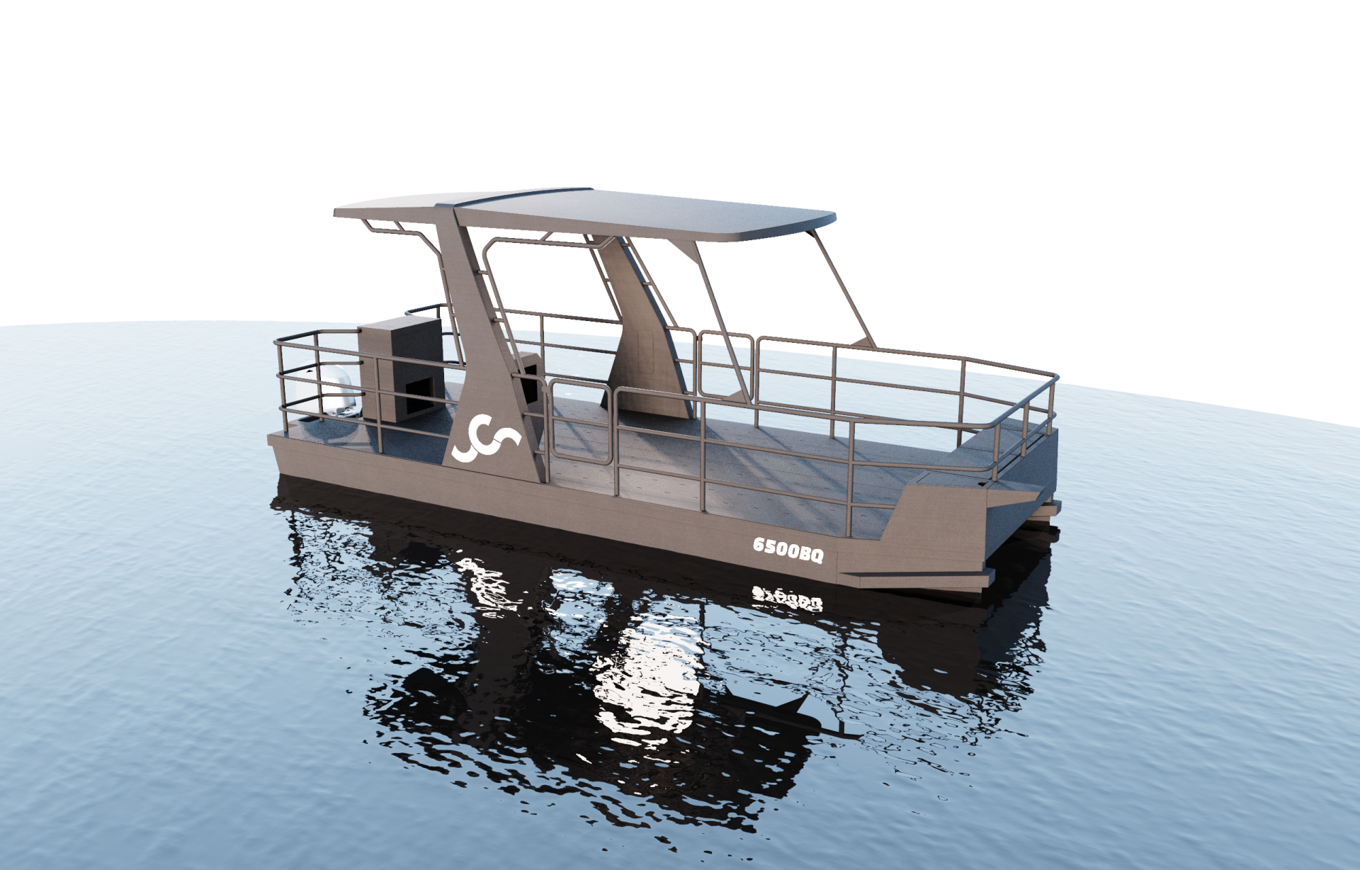7500HT Hard Top aluminium kit boat